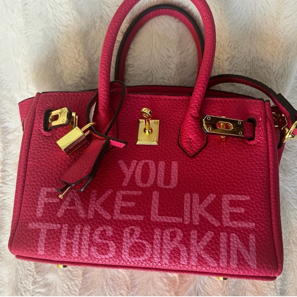 You fake like this Birkin bag
